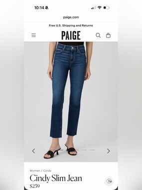 Paige Cindy slim jean